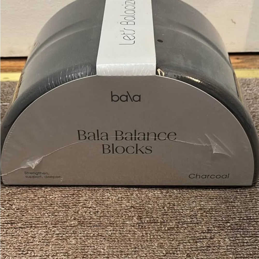 Bala Fitness Blocks in Dark Gray